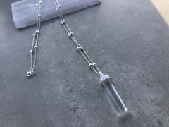 colar Dristhi de cristal em prata 925 3