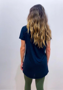 Camiseta Prana Preta - MIMPPY - Jóias em Prata e Semijóias | Acessórios Femininos com Cristal e Pedras Naturais