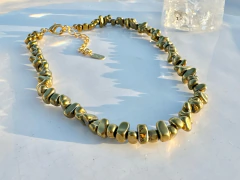 Choker Flow hematita ouro