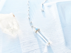 colar Dristhi de cristal em prata 925 2
