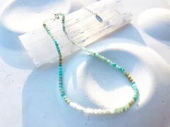 Chocker Caraíva Amazonita de prata