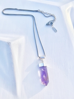 Colar Soul ametista - MIMPPY - Jóias em Prata e Semijóias | Acessórios Femininos com Cristal e Pedras Naturais