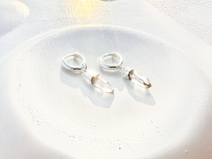Argola Nya Cristal bruto - comprar online