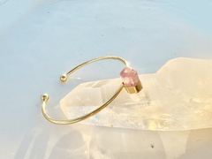 Bracelete Slim Ametista Ouro