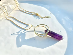 Colar Nova Ametista Ouro - comprar online