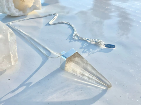 Colar Pendulo Cristal