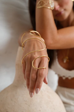 Bracelete Snake Ouro - comprar online