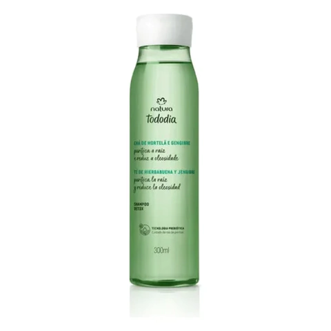Shampoo Detox Té De Hierbabuena y Jengibre