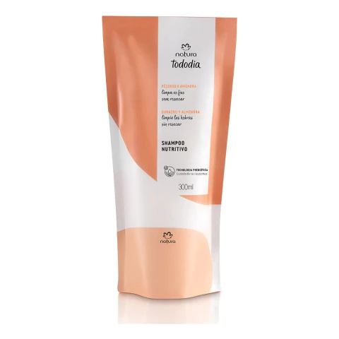 Repuesto Shampoo Nutritivo Tododia Durazno y Almendras - comprar online