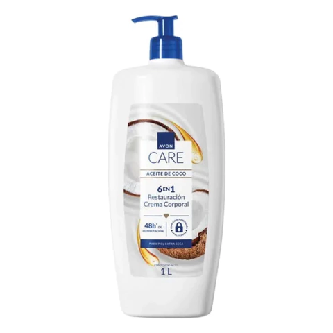 Crema Corporal Restauración Aceite De Coco Avon Care