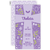 Cruz con Flores Violeta Bautismo - comprar online