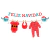Bebe Noel - Cartel en Vinilo Navidad - comprar online