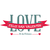 Love - Cartel en Vinilo San Valentín - comprar online