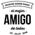 vinilo de corte día del amigo