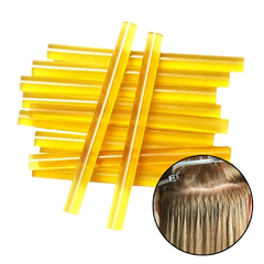 Barra Keratina Extensiones 5 Unidades Ambar Cortinas Pelo