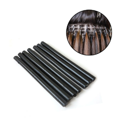 Barra Keratina Extensiones 5 Unidades Negro Cortinas Pelo