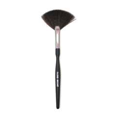 Brocha Pincel Abanico Para Iluminador Rostro Maquillaje