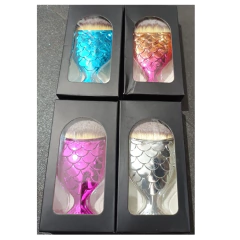 Brocha Pez Para Retirar Polvo O Aplicar Base Liquida Make Up - comprar online