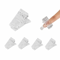 Broche Acrilico Sujeta Capsulas Dual System x 5Un Esculpidas - comprar online