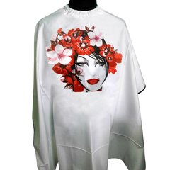 Capa de Corte Microfibra Peluquería Barbería Art 540 Flowers - comprar online