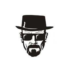 Capa Corte Tela Peluqueria Barbería Heisenberg Breaking Bad