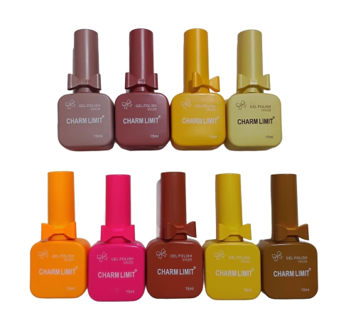 Kit 6 Esmaltes Semipermanente Uv Led 15 ml Uñas Charm Limit - comprar online