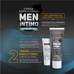 6 Crema Depilatoria Hombre Partes Intimas 1+2 x95Gr Depimiel - comprar online