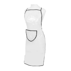 Delantal Cristal Transparente Pvc Peluqueria Coloracion