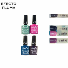 Imagen de Kit 6 Esmaltes Semipermanente Uv Led Color Uñas