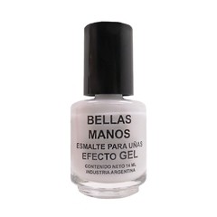 Esmalte Gel Sin Cabina Blanco French N°111 x 14 ml - Bellas Manos