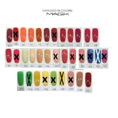 Kit 6 Esmaltes Semipermanente Uv Led Color Uñas - tienda online