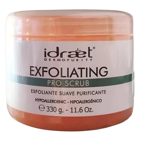 Exfoliante Suave Purificante Exfoliating Scrub 330gr Idraet - comprar online