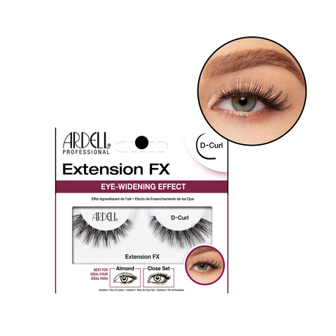 Pestañas Postizas Enteras Extension FX D Curl Ardell 68693
