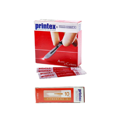 Hojas de Bisturi N° 10 Printex x 100 unidades