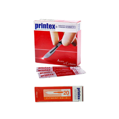 Hojas de Bisturi N° 20 Printex x 100 unidades