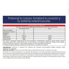 Suplemento Vitamina D y C Fortalecedor Huesos Y Defensas - comprar online