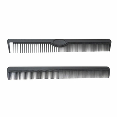Peines de carbono p/ corte cabello x 2u Peluqueria Barberia - comprar online