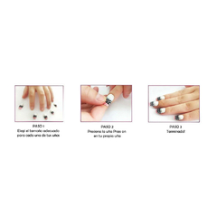 Uñas Press On Autoadhesivas Infantiles Rombos Thelma&Louise - comprar online