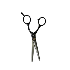 Tijera Corte Mango Negro Escuela Academia Principiantes 5.5