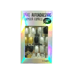 Uñas Press On Autoadhesivas x 24 Un Infantiles Thelma&Louise