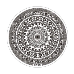 PLACA PLASTICA DE STAMPING REDONDA GRANDE - comprar online