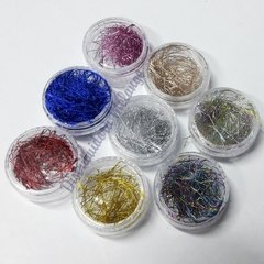 Hilos de colores metalizados x 1 unid