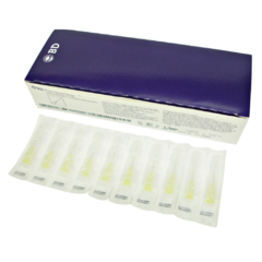 AGUJAS DESCARTABLES BD 0.3 x 13 mm (30G x 1/2) X 100 Unid