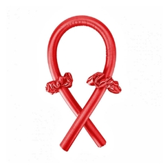 Imagen de Banda de raso rizadora sin calor con 2 scrunchies - MA160