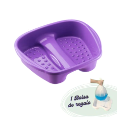 BATEA BACHA DE PODOLOGIA NACIONAL VIOLETA + REGALO