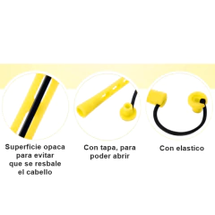 Bigudies para permanente con tapon x 10 unid - comprar online