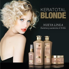 Caja exhibidora de Mascarilla Keratotal Blonde x 24 sobres - Bellissima - comprar online