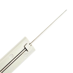Calibre medidor regla GRIS para perfilar cejas - Distribuidora Melange
