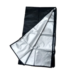 CAPA TELA SILVER IMPERMEABLE NEGRA 533 - Barber Peine - comprar online