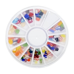 Carrusel chico de decoracion de uñas x unid - comprar online